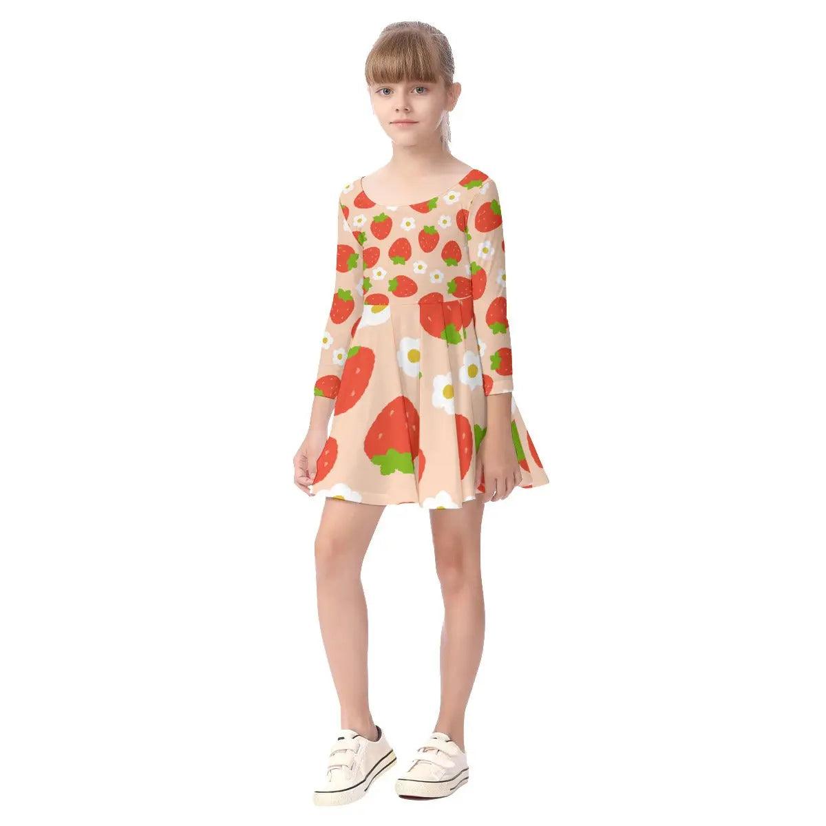 Kid's Long Sleeve Dress - Venus Trendy Fashion Online