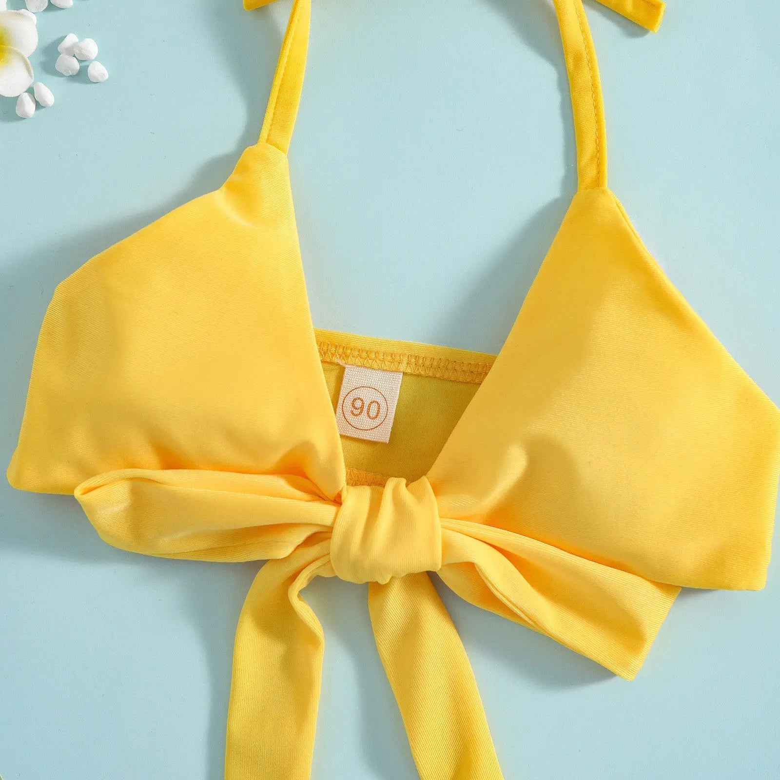 Kids Baby Fashion Girls Sleeveless Flower Print Swimsuit 2pcs Set - Venus Trendy Fashion Online