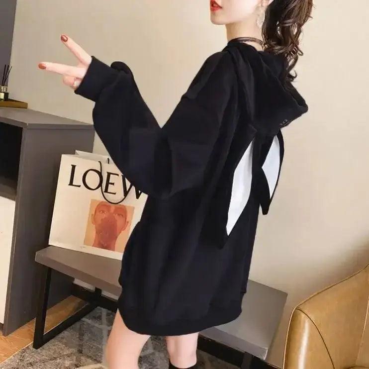 Korean Style Fashion Cute Rabbit Ears Hoodie - Venus Trendy Fashion Online