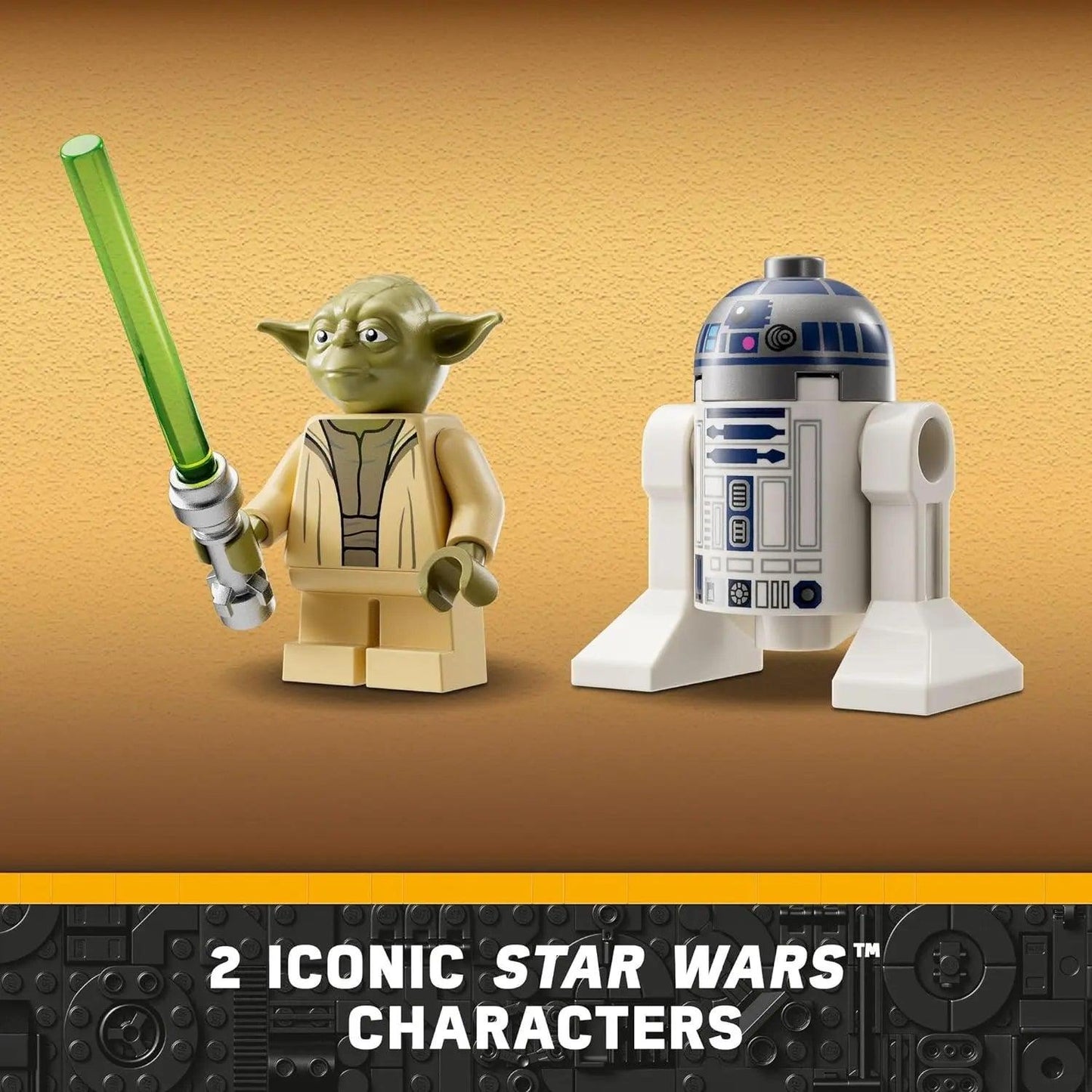 LEGO® Star Wars: The Clone Wars Yoda’s Jedi Starfighter™ 75360 Building Toy Set; Featuring 2 Iconic Characters - Venus Trendy Fashion Online