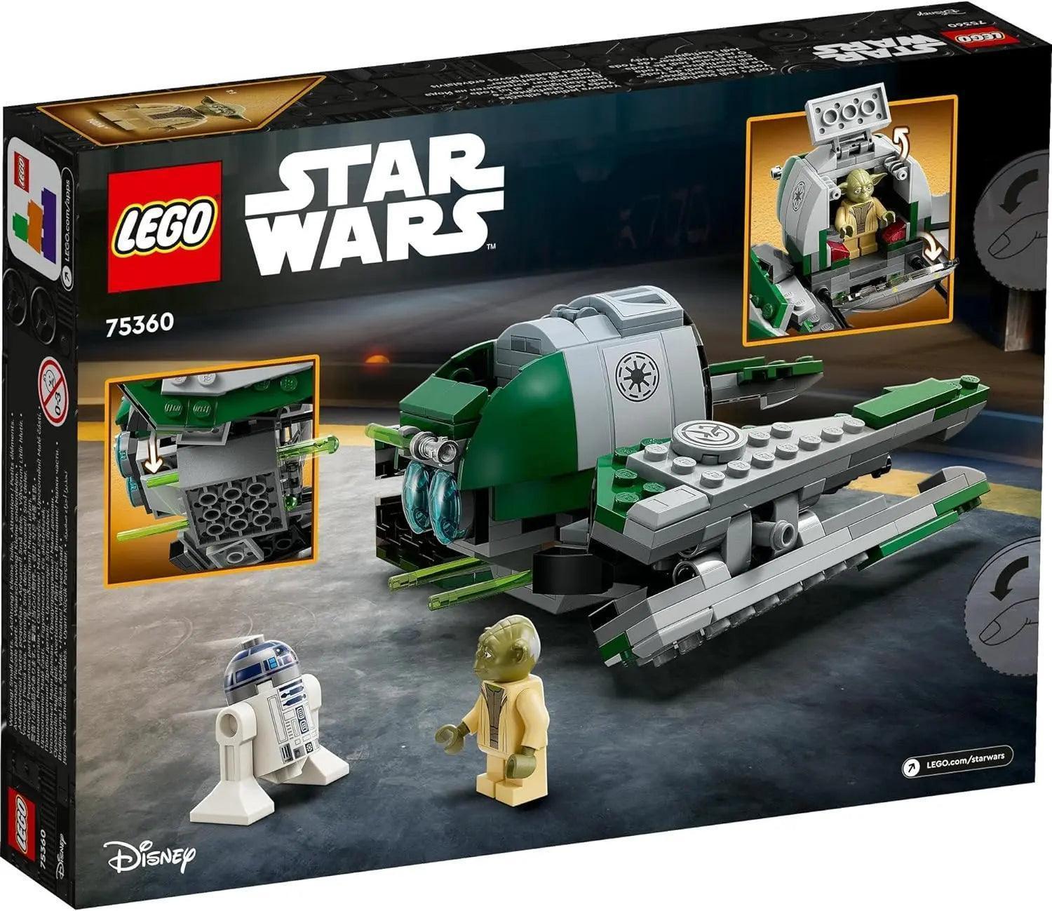 LEGO® Star Wars: The Clone Wars Yoda’s Jedi Starfighter™ 75360 Building Toy Set; Featuring 2 Iconic Characters - Venus Trendy Fashion Online