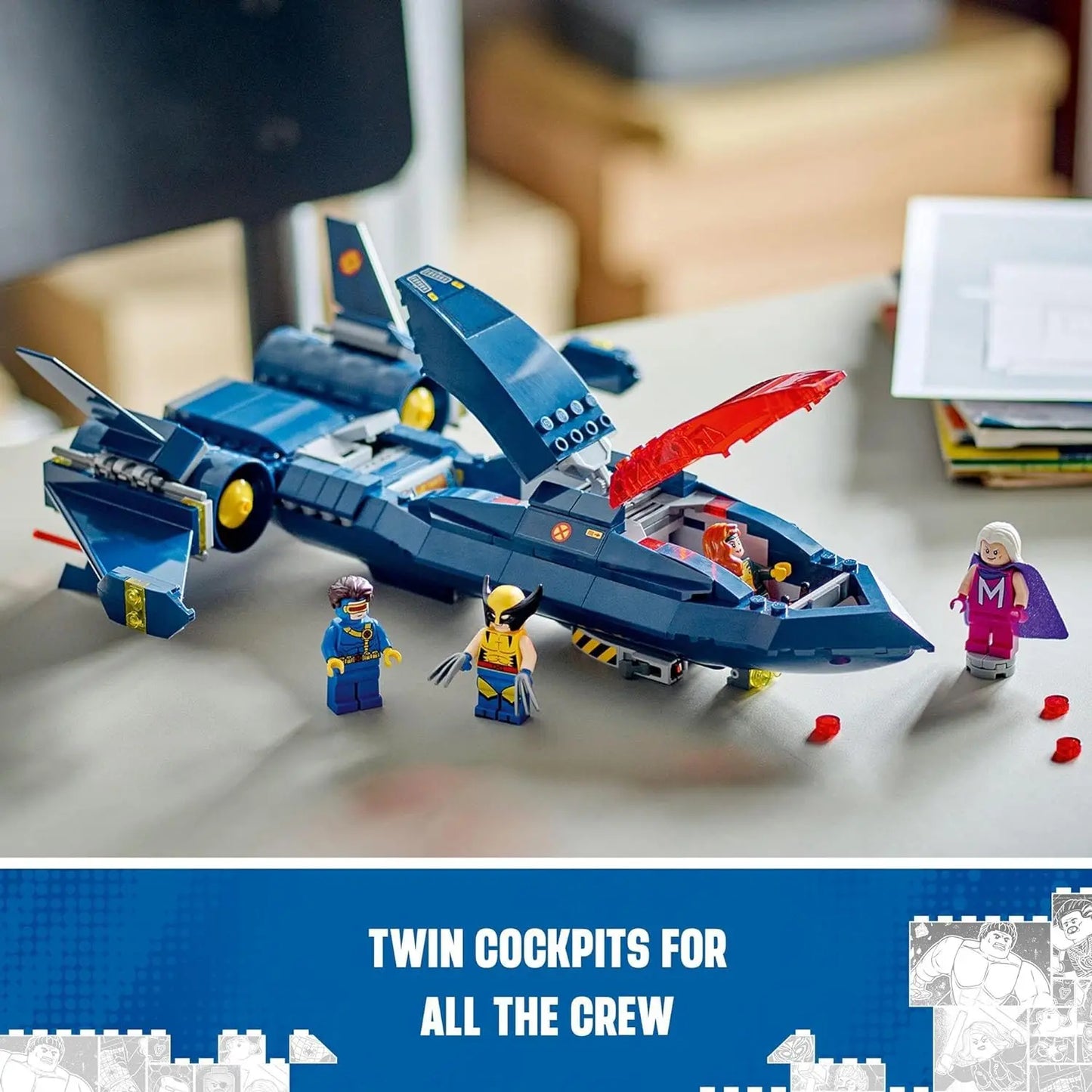 LEGO® Super Heroes Marvel X-Men X-Jet 76281 Buildable Toy Plane,for Kids, Boys and Girls Aged 8 and Over - Venus Trendy Fashion Online