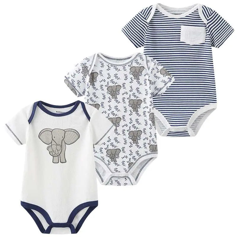 3 PCS/LOT Newborn Baby Clothing 100% Cotton - Venus Trendy Fashion Online