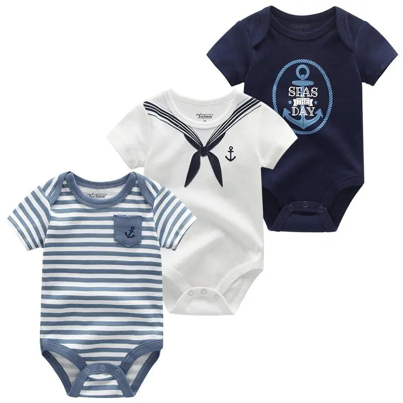 3 PCS/LOT Newborn Baby Clothing 100% Cotton - Venus Trendy Fashion Online