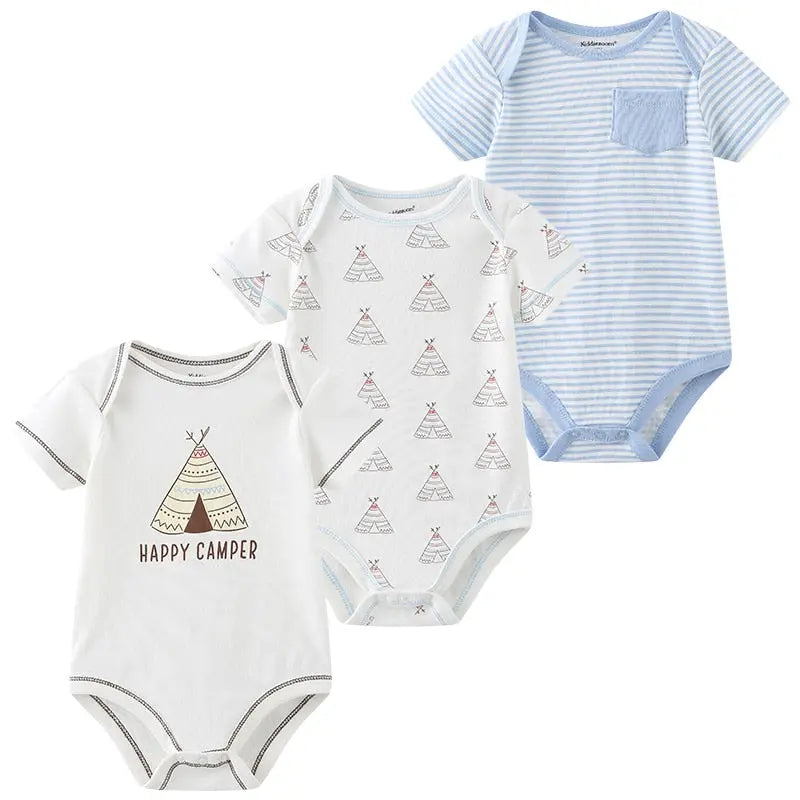 3 PCS/LOT Newborn Baby Clothing 100% Cotton - Venus Trendy Fashion Online