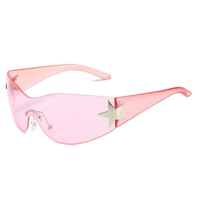 Punk Star Sunglasses UV400 Goggles - Venus Trendy Fashion Online