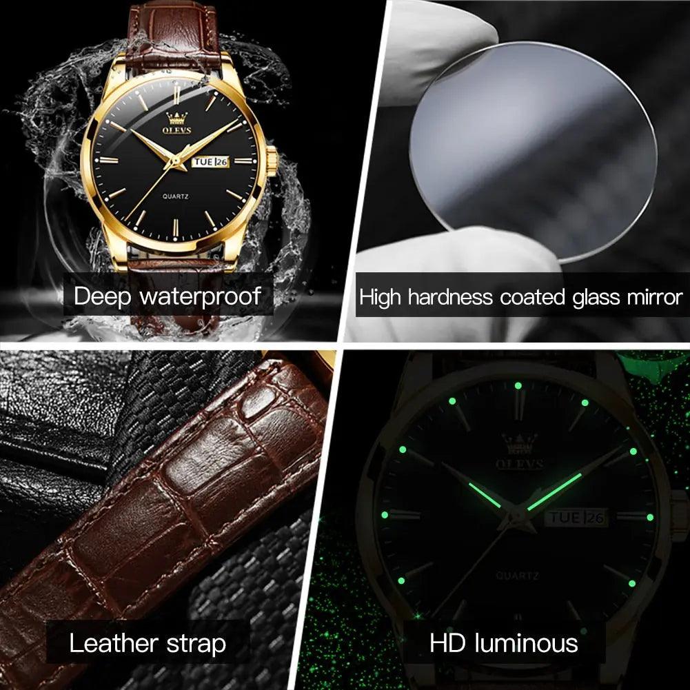 Leather Watch - Venus Trendy Fashion Online