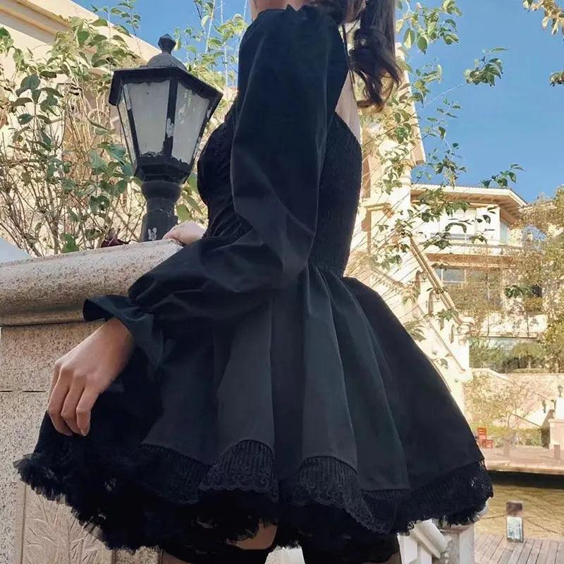 Long Sleeves Lolita Dress - Venus Trendy Fashion Online