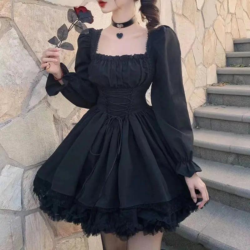 Long Sleeves Lolita Dress - Venus Trendy Fashion Online