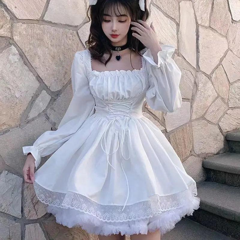 Long Sleeves Lolita Dress - Venus Trendy Fashion Online