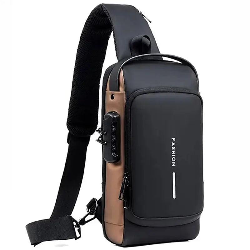 Men's USB Shoulder Bag - Venus Trendy Fashion Online