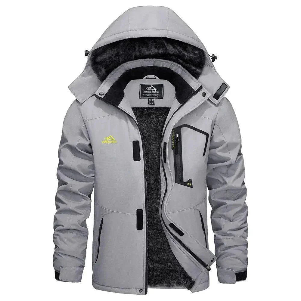 Men's Winter Waterproof Warm Thick Fleece Jackets - Venus Trendy Fashion Online