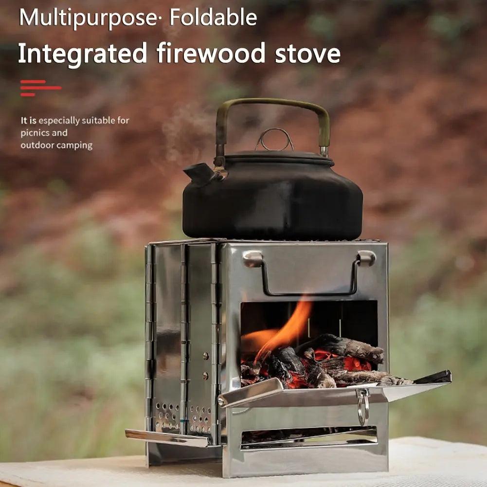 Mini Outdoor Portable Firewood Stove - Venus Trendy Fashion Online