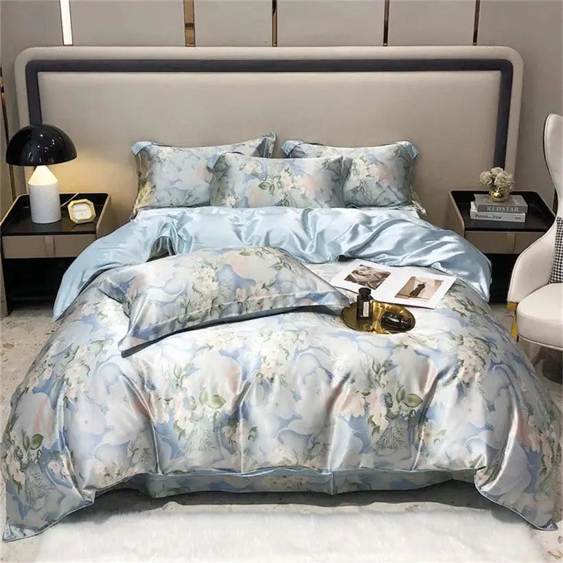 Mulberry Silk 4 Pieces Comforter Bedding Set - Venus Trendy Fashion Online