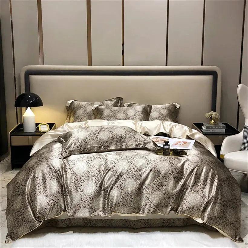 Mulberry Silk 4 Pieces Comforter Bedding Set - Venus Trendy Fashion Online