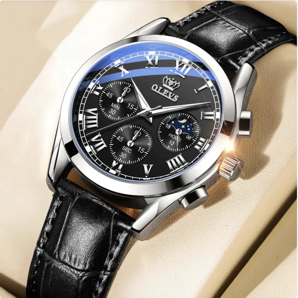 Multi-Function Sports Chronograph Watch - Venus Trendy Fashion Online