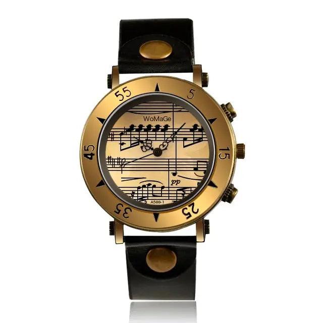 Music Style Fashion Women's Watches - Venus Trendy Fashion Online