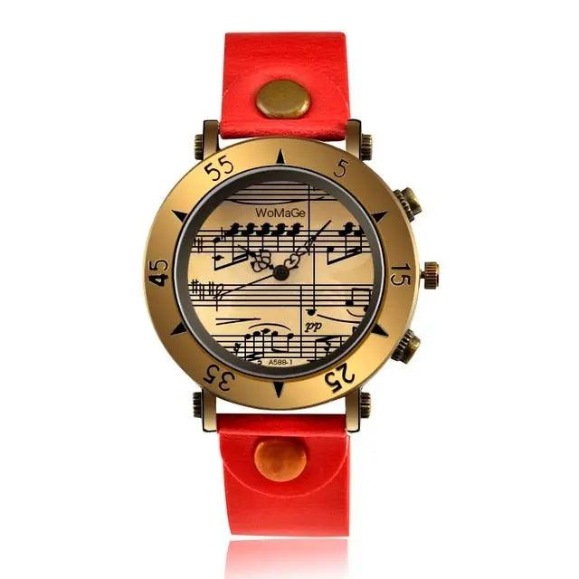 Music Style Fashion Women's Watches - Venus Trendy Fashion Online