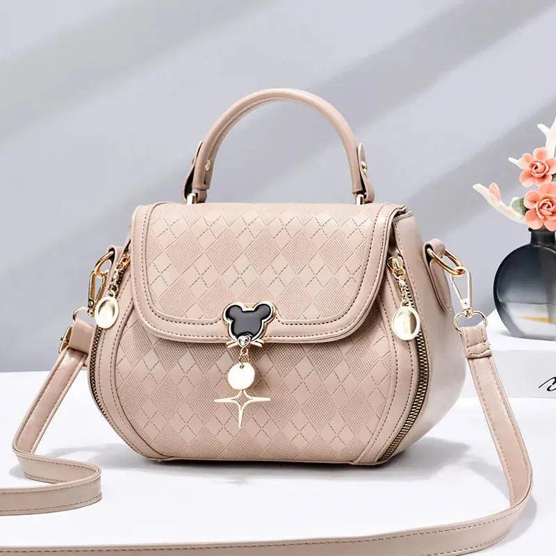 New Large Capacity Shoulder Bag With Stylish Texture Crossbody - Venus Trendy Fashion Online