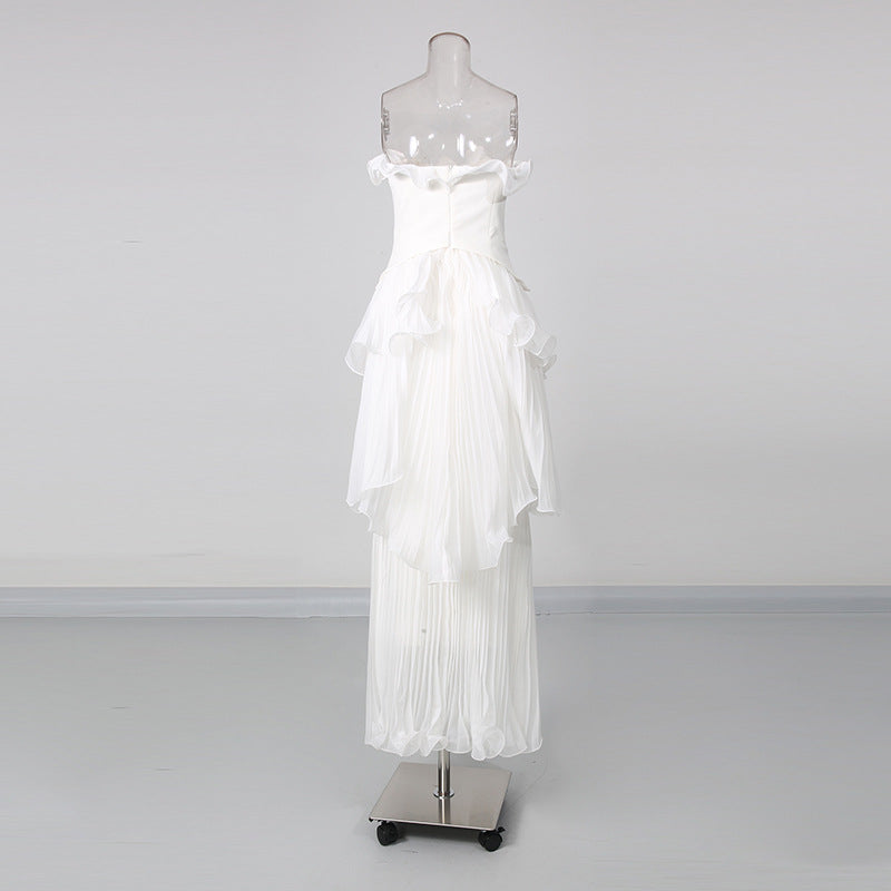 French Elegant Lightly Mature Maxi Dress