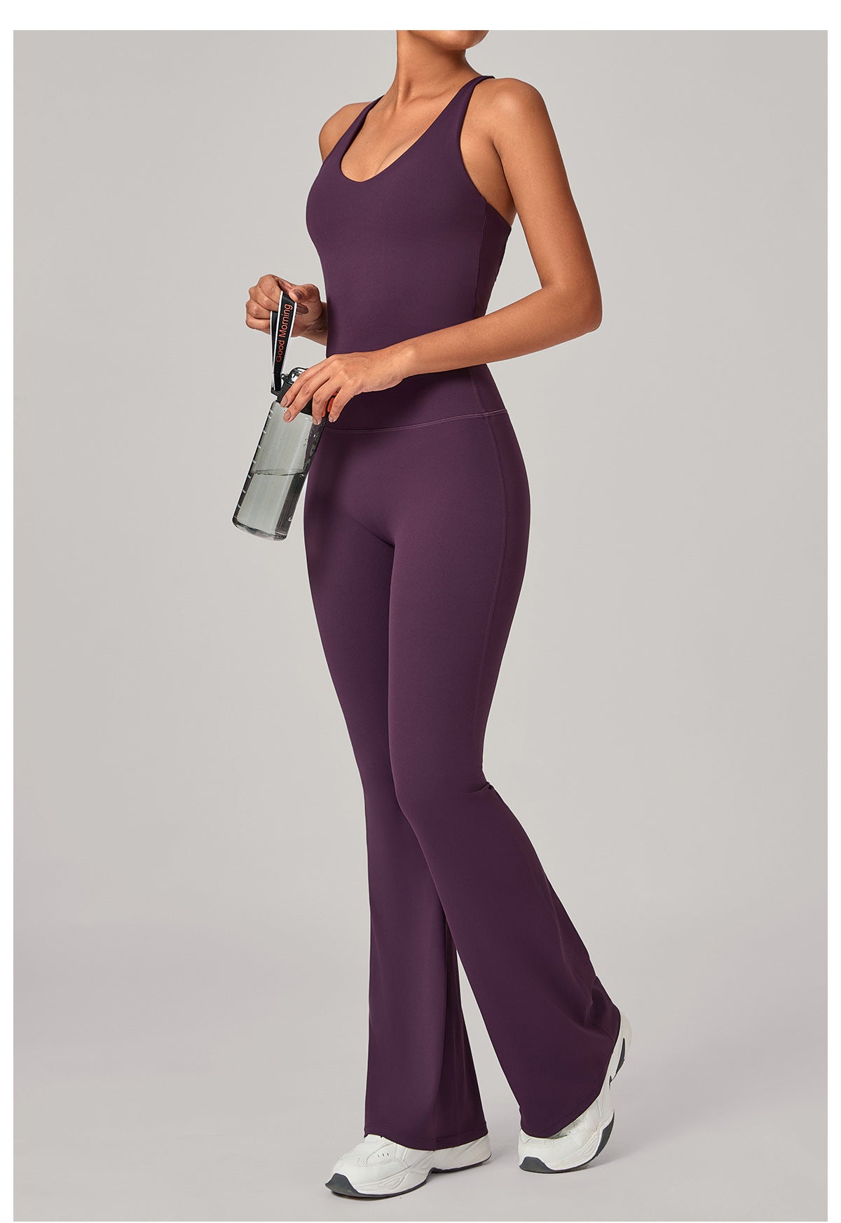 Autumn Sand Invisible Pleated Yoga Outfit Set