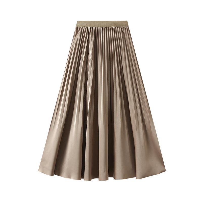 High Waist Pleated Skirt - Venus Trendy Fashion Online