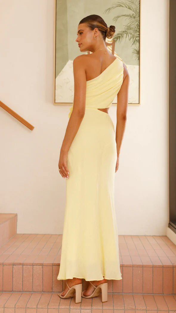 Women Solid Color Tube Top Dress