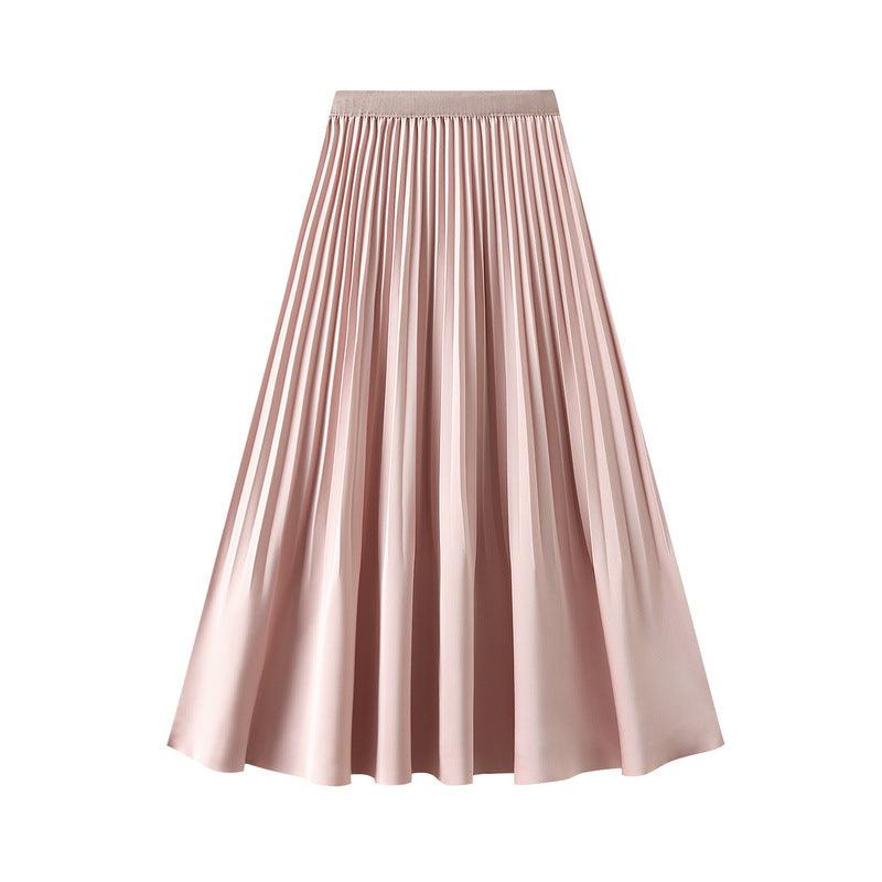 High Waist Pleated Skirt - Venus Trendy Fashion Online