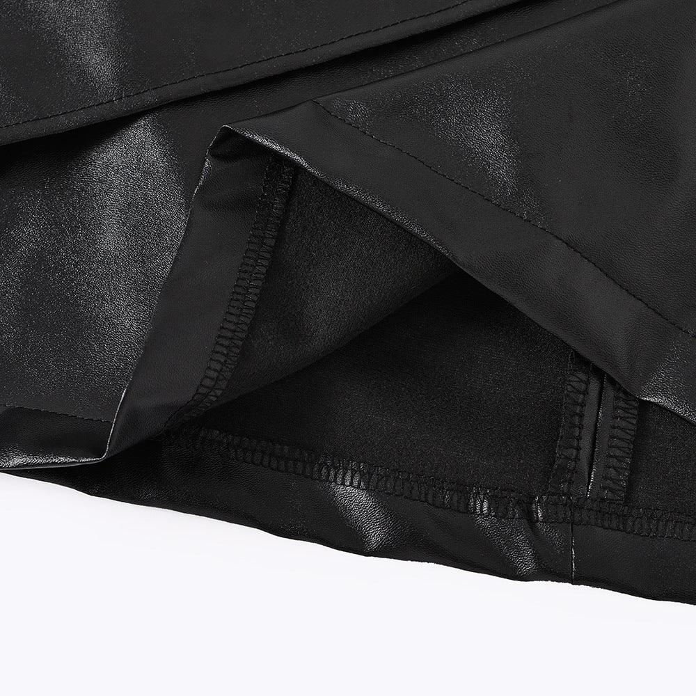 High Waist Leather Sexy Skirt - Venus Trendy Fashion Online