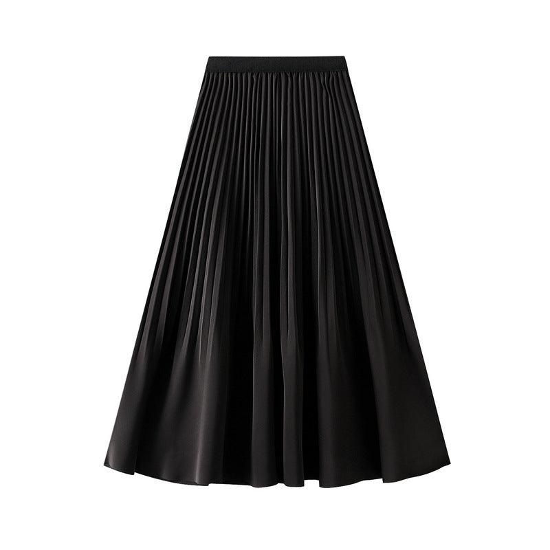 High Waist Pleated Skirt - Venus Trendy Fashion Online