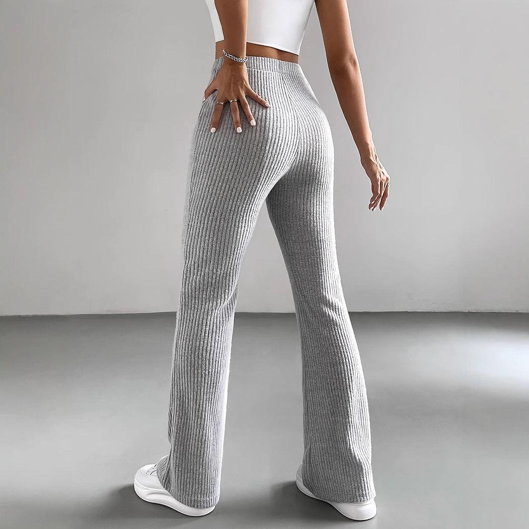 Women Autumn Solid Color Casual Pants - Venus Trendy Fashion Online