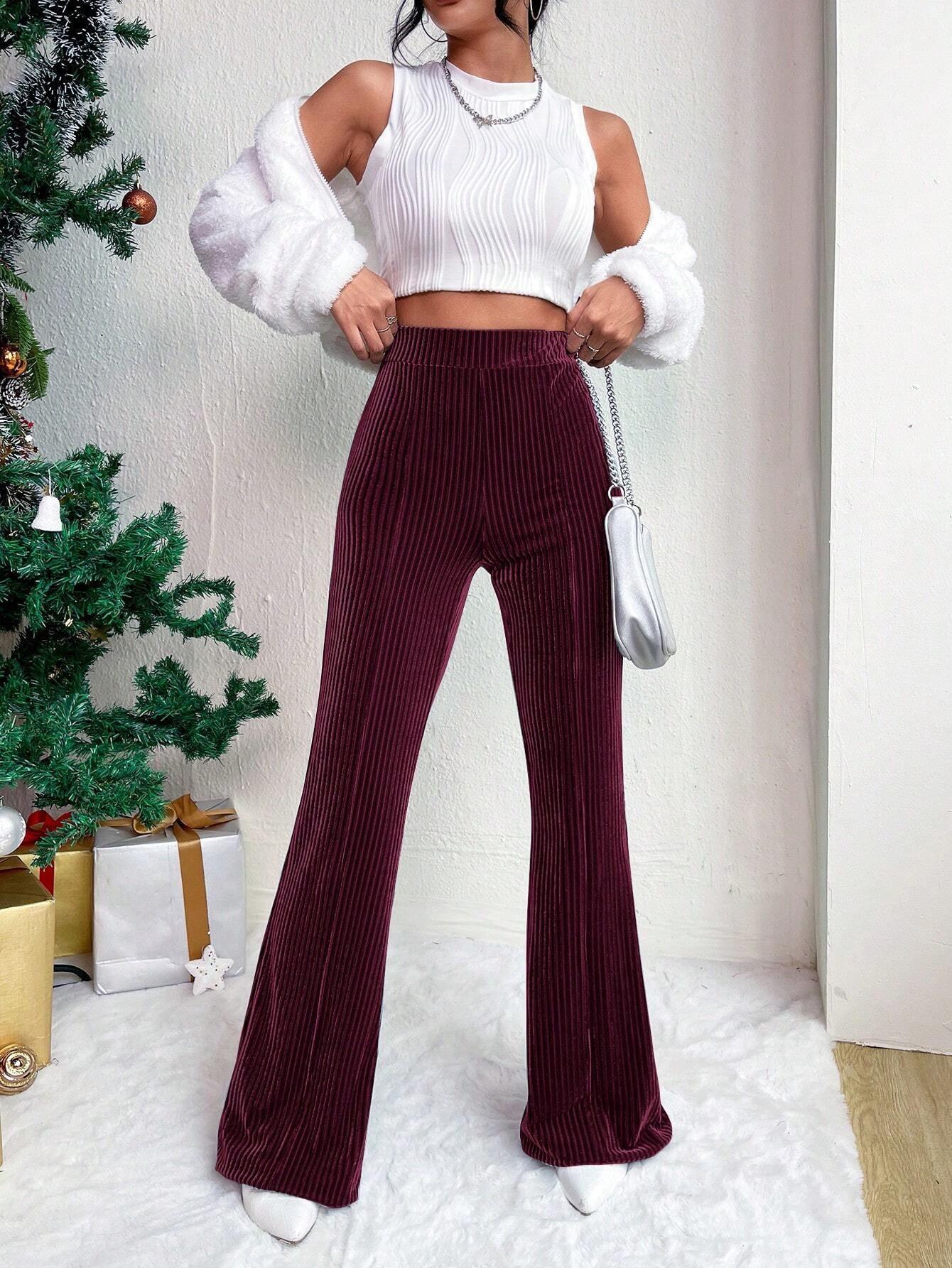 Solid Color Casual Wide Leg Long Sports Pants - Venus Trendy Fashion Online