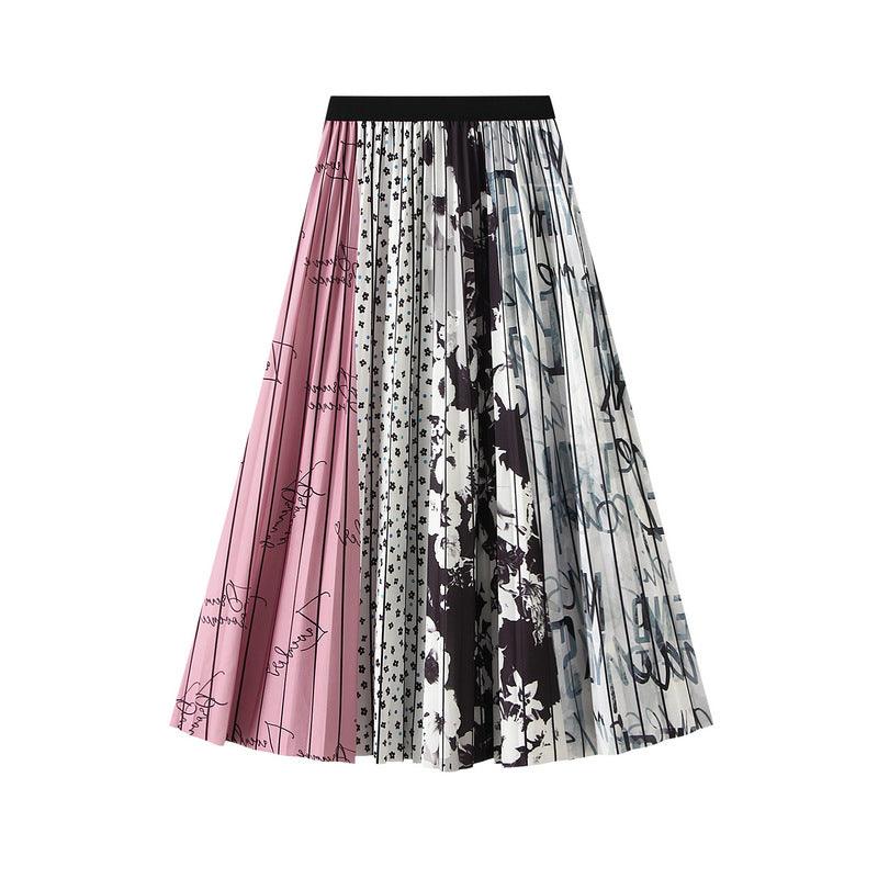 High Grade Mid Length Small Retro National Skirt - Venus Trendy Fashion Online