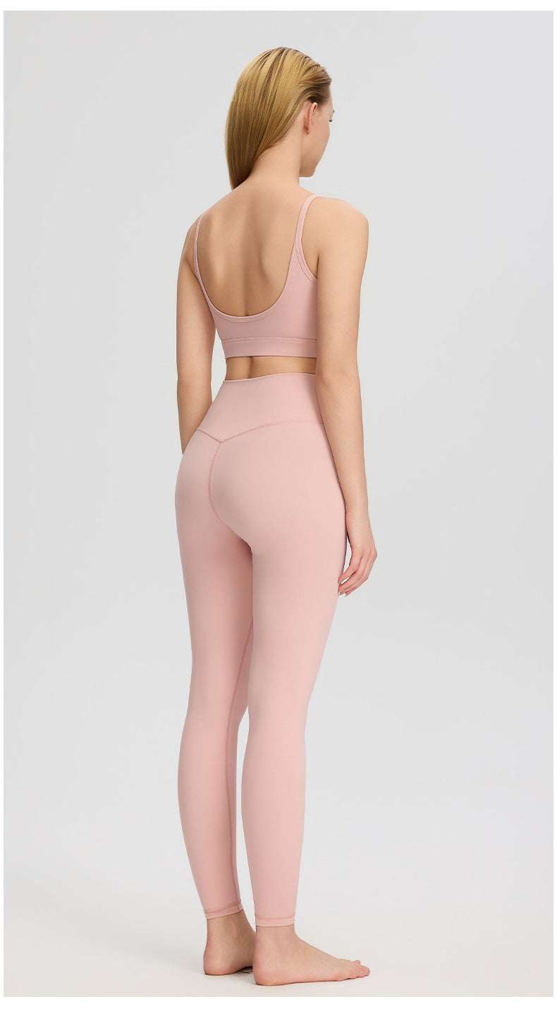 Women Yoga Fitness Pants Two Piece Sets