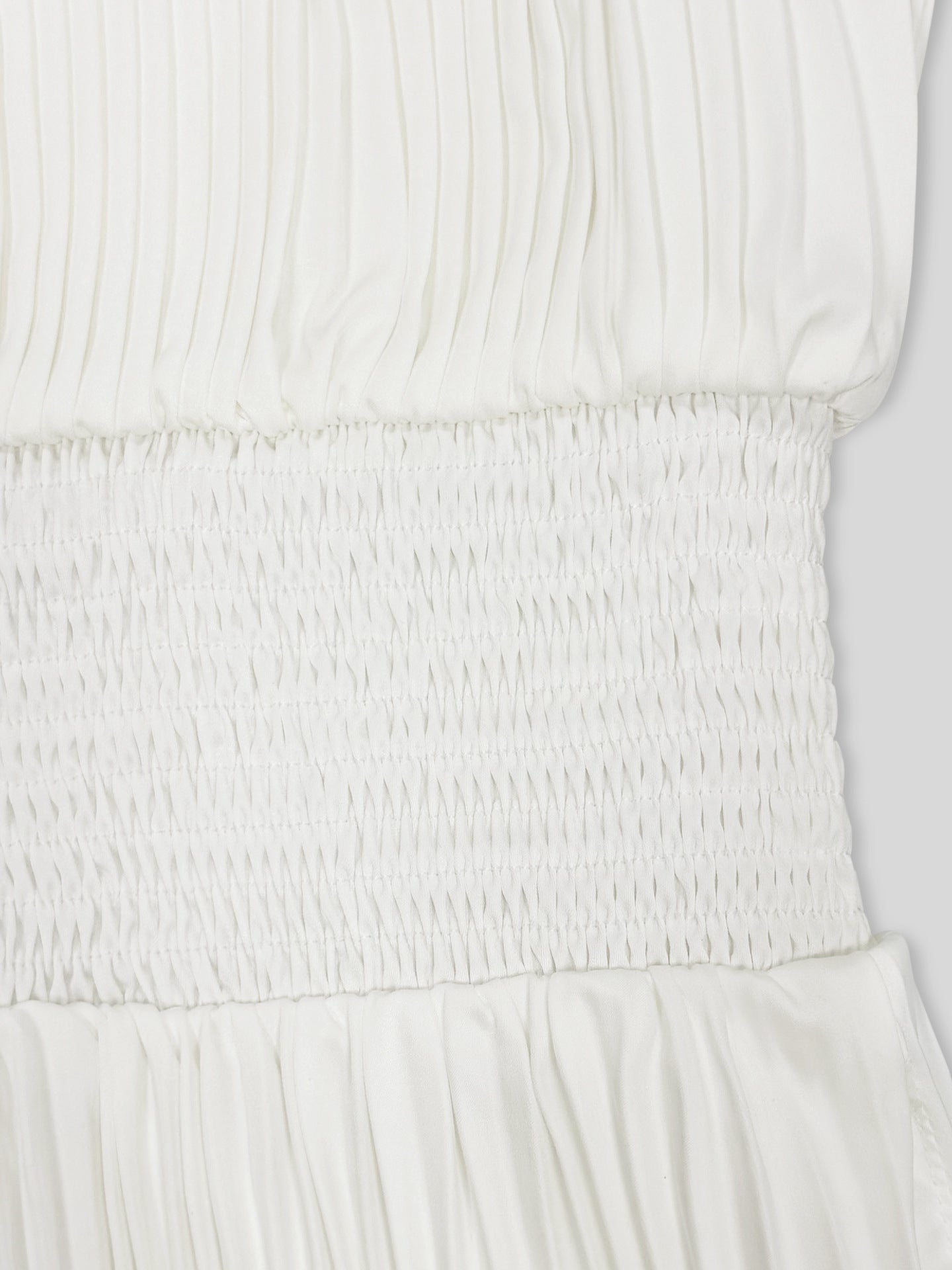 Women Pleated off Neck Long Sleeve French Dress