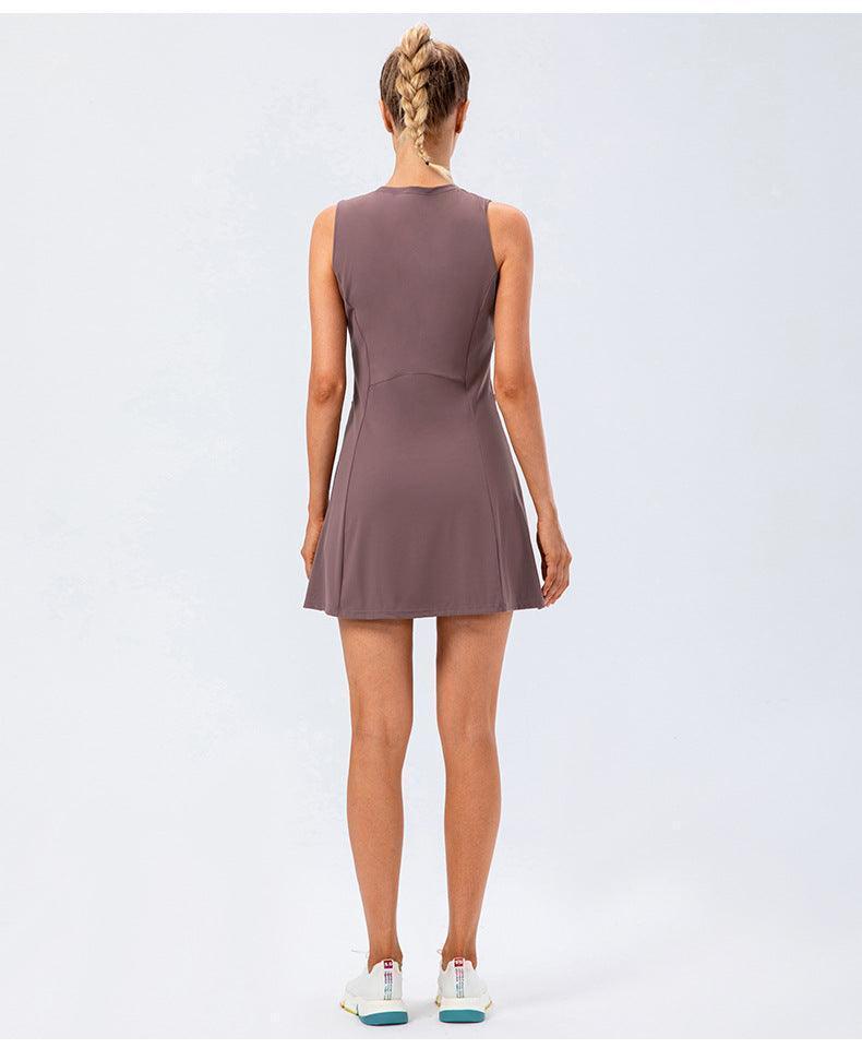 Casual One-Piece Tennis Dress - Venus Trendy Fashion Online