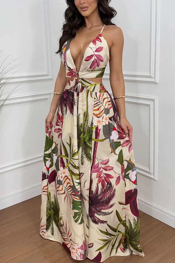 Summer Vacation Split Party Dress