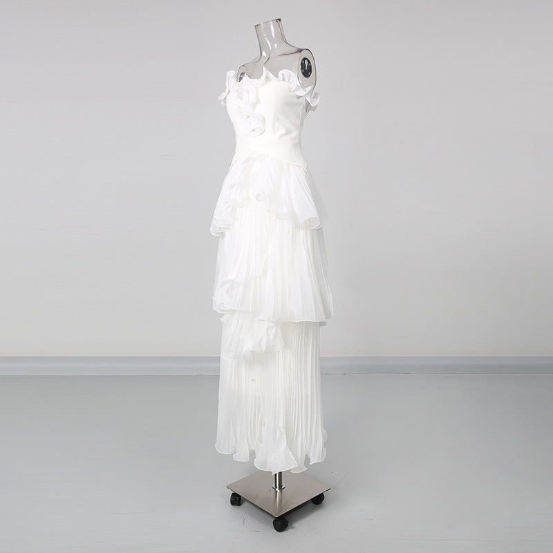 French Elegant Lightly Mature Maxi Dress