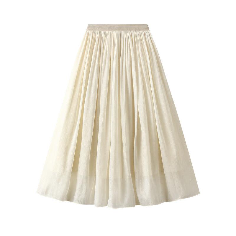 Women Mid Length A line Skirt Elegant Skirt - Venus Trendy Fashion Online