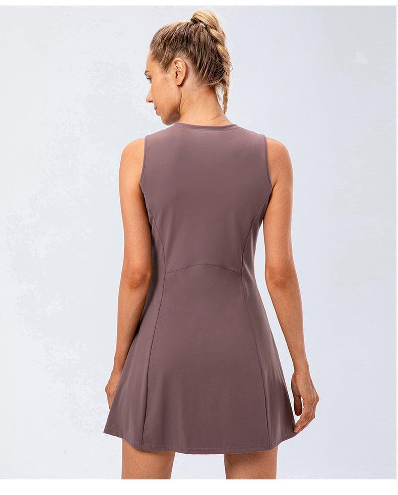 Casual One-Piece Tennis Dress - Venus Trendy Fashion Online