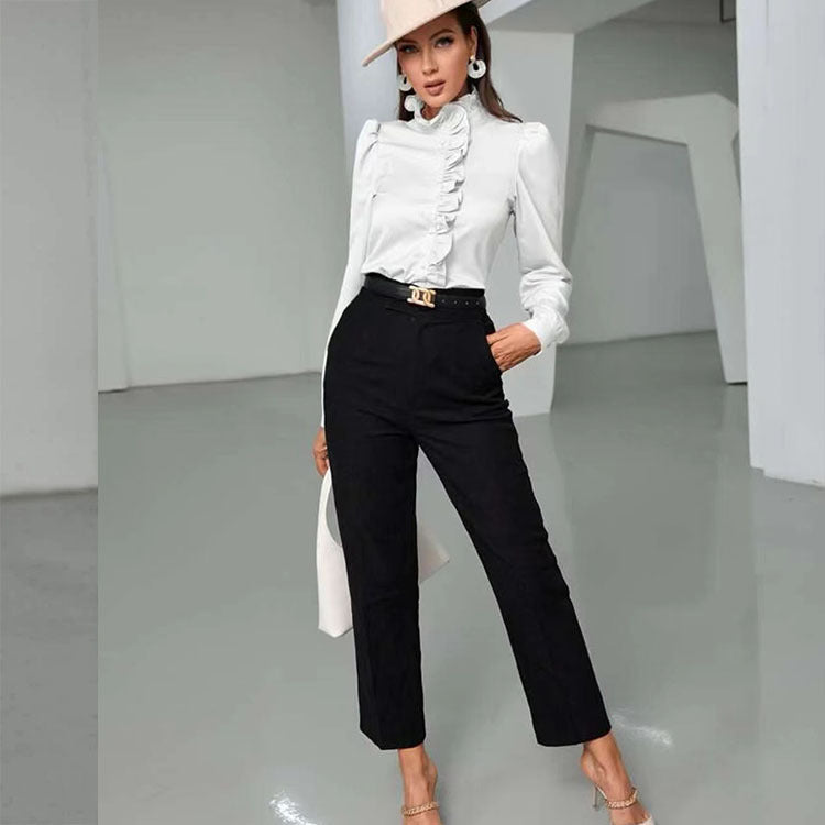 Women High Grade Acetate Fabric Shirt