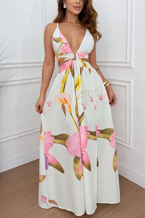 Summer Vacation Split Party Dress