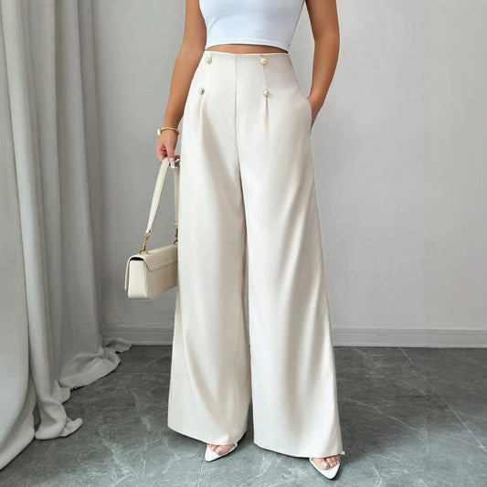 High End Design White Pants