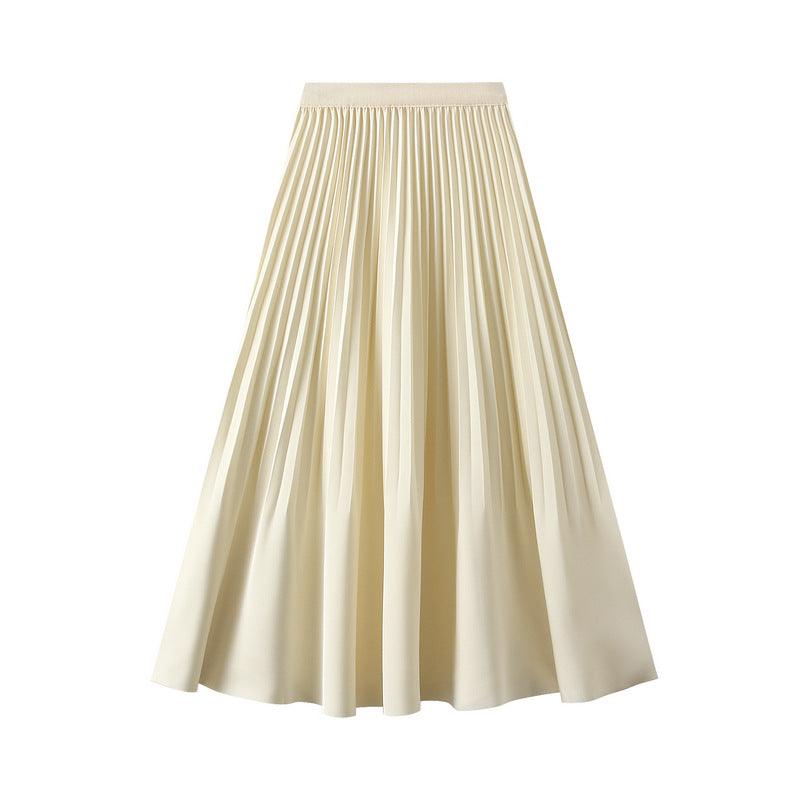 High Waist Pleated Skirt - Venus Trendy Fashion Online