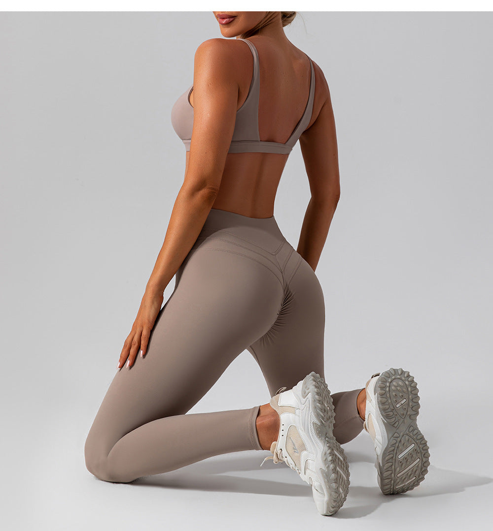 Quick Drying Nude Feel Yoga Clothes