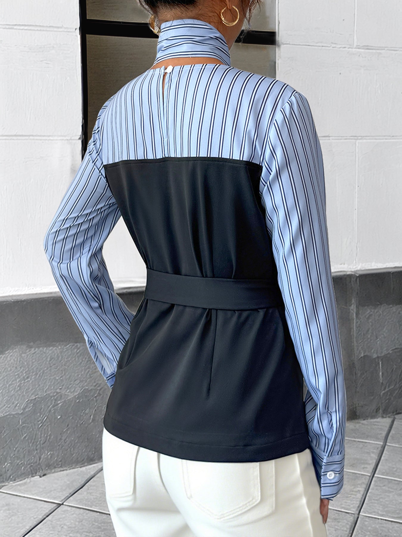 Elegant Graceful Office False Two Piece Sets