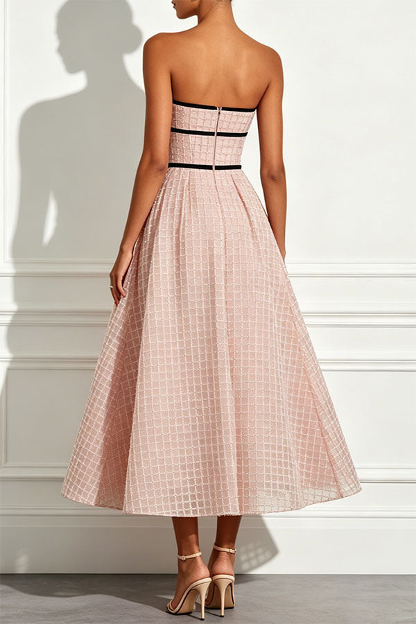 Summer Sleeveless Wrapped Chest Sequ Dress