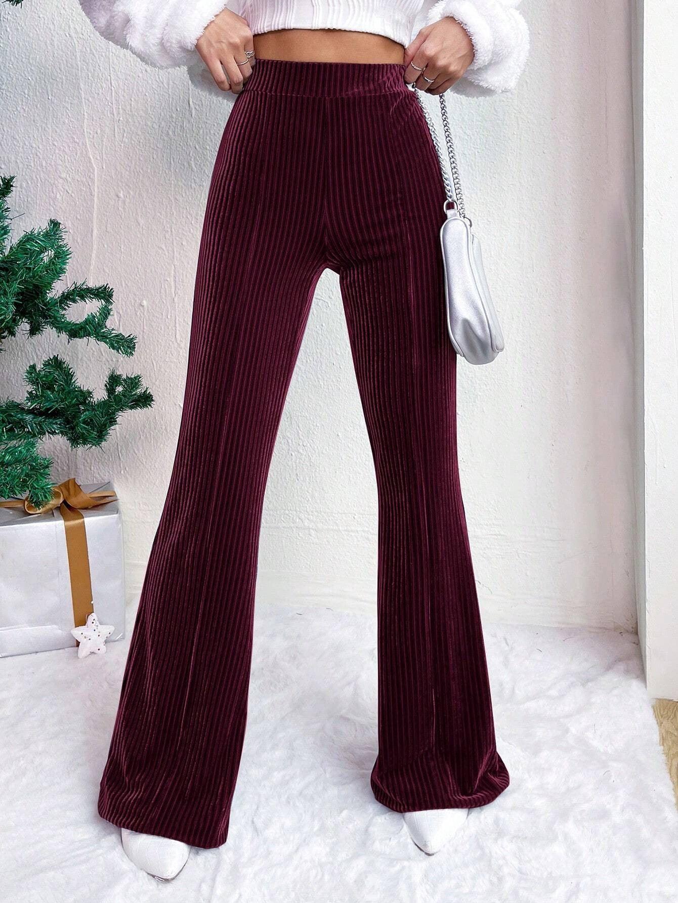 Solid Color Casual Wide Leg Long Sports Pants - Venus Trendy Fashion Online