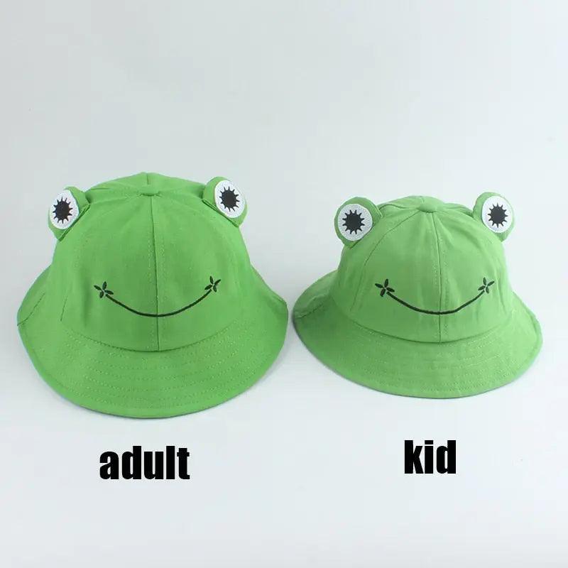 Parent-Kid Frog Bucket Hat - Venus Trendy Fashion Online