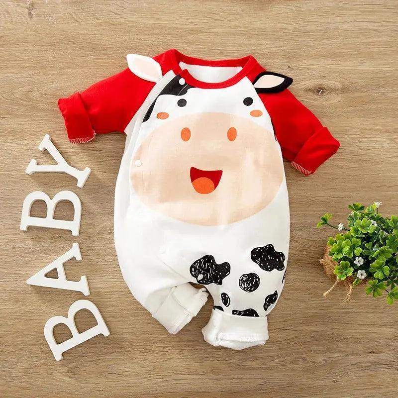 Romper Cotton comfort long sleeve Unisex Baby Clothes - Venus Trendy Fashion Online